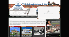 Desktop Screenshot of homedesigners.in